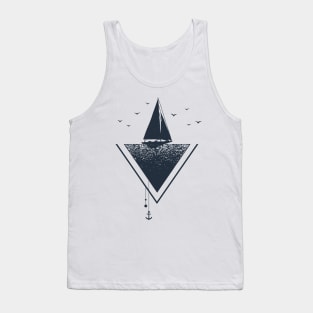 Ship. Geometric Style Tank Top